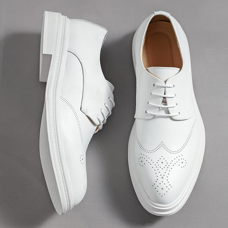Vemiera | Eleganckie Męskie Buty Sorrento ze Skóry Naturalnej