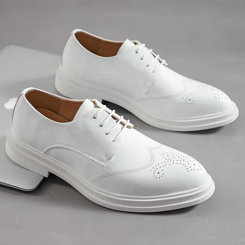 Vemiera | Eleganckie Męskie Buty Sorrento ze Skóry Naturalnej