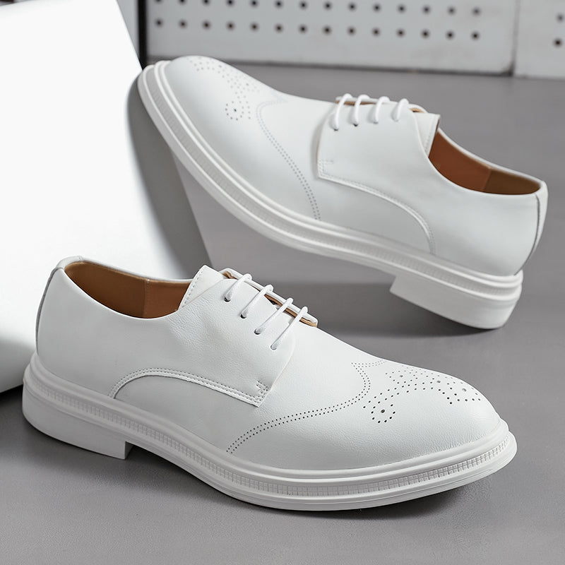 Vemiera | Eleganckie Męskie Buty Sorrento ze Skóry Naturalnej