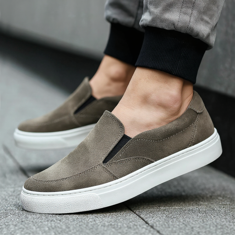 Męskie Eleganckie Botki Monk Strap – Skórzane Buty
