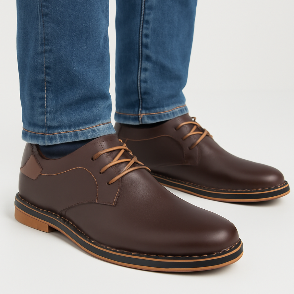 Klasyczne męskie buty Derby – wygodny formalny styl