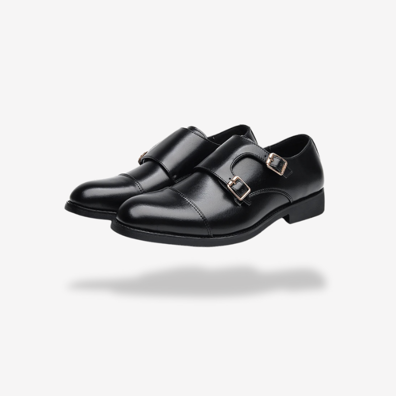 Męskie Buty z Podwójną Klamrą | Obuwie