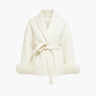 Damski płaszcz wiązany – nowoczesny wygląd na chłodne dni