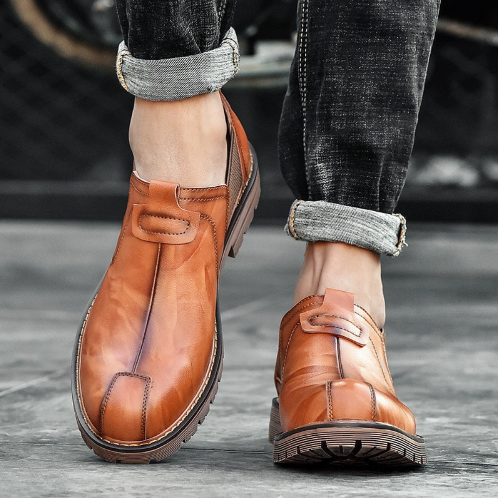 Męskie Buty Slip-On - Wygodne i Stylowe