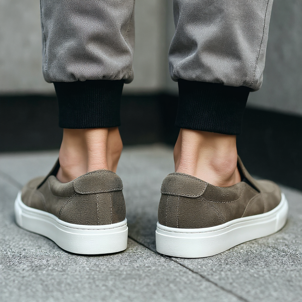 Męskie Eleganckie Botki Monk Strap – Skórzane Buty