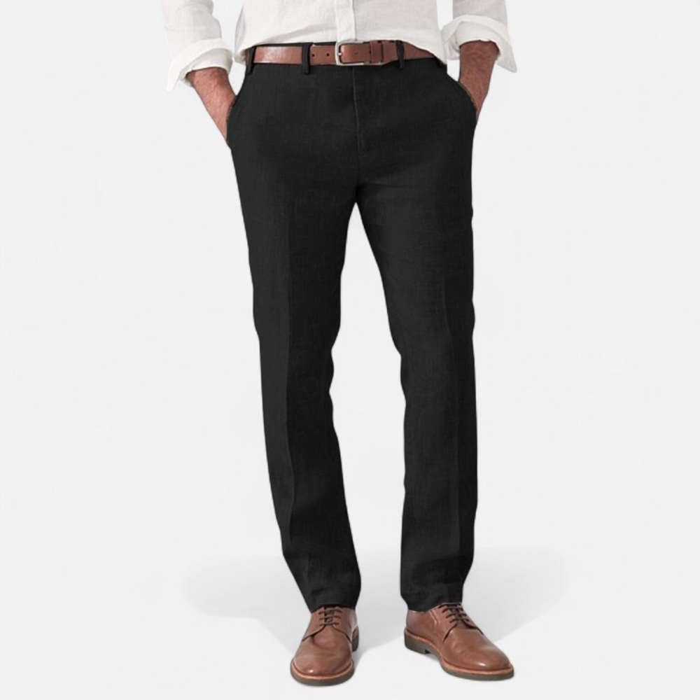 Męskie slim-fit spodnie – nowoczesne dopasowane casualowe spodnie pants