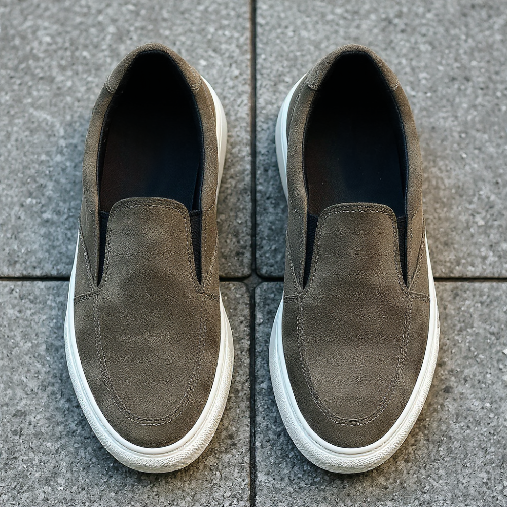 Męskie Eleganckie Botki Monk Strap – Skórzane Buty