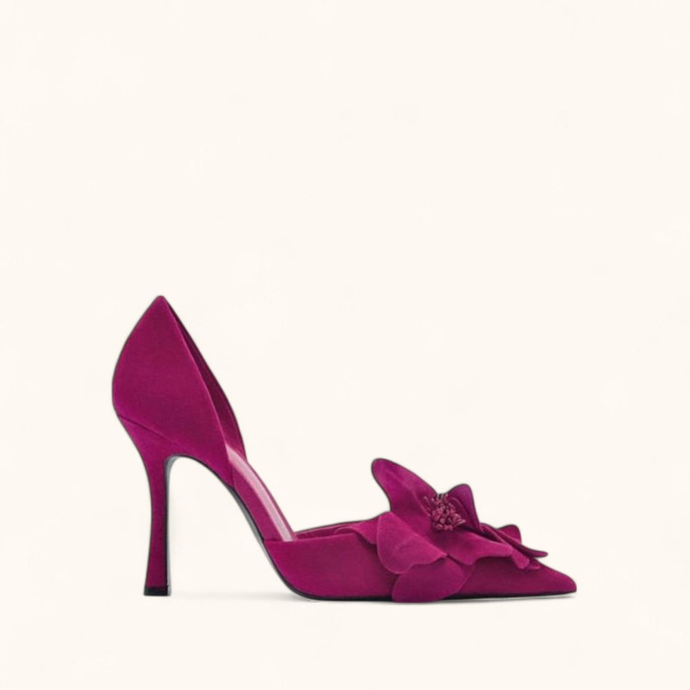 Damskie high heel buty – elegancki bow detail design