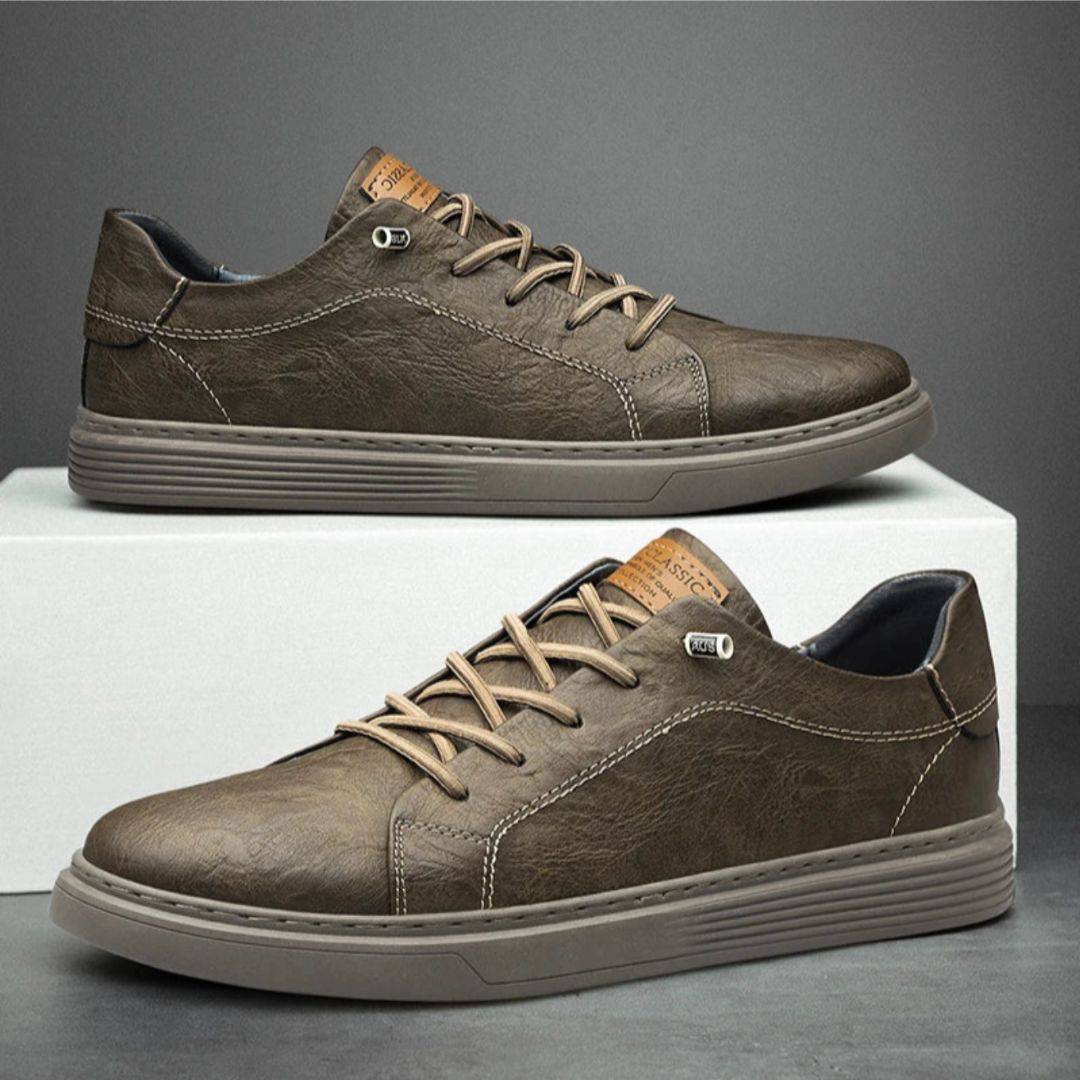 Skórzane sneakersy Executive