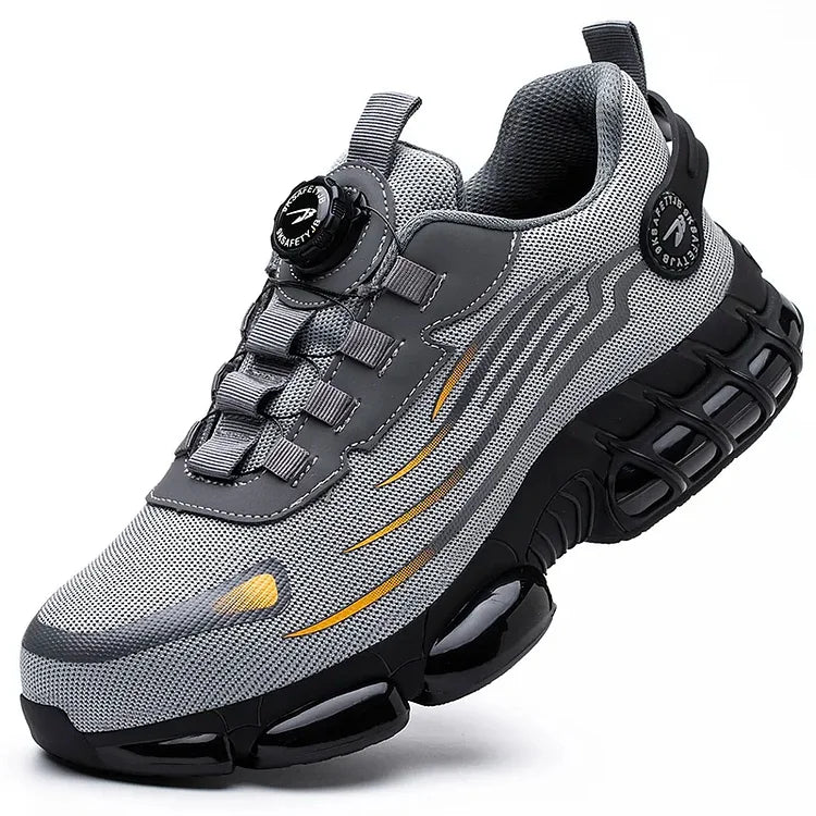 Buty ochronne ze stalowymi noskami, antypoślizgowa podeszwa, sportowe buty robocze