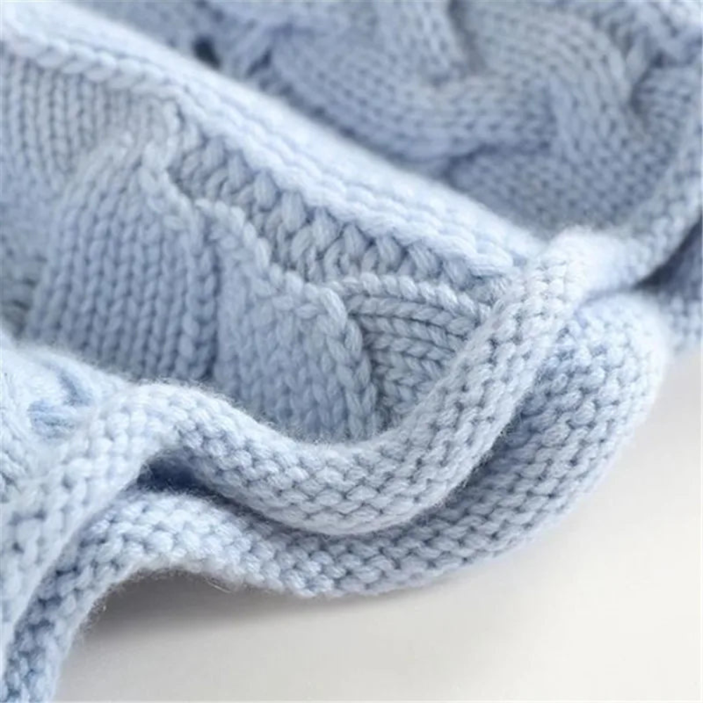 Damski Dzianinowy Sweter Casual – Przytulny i Modny Golf