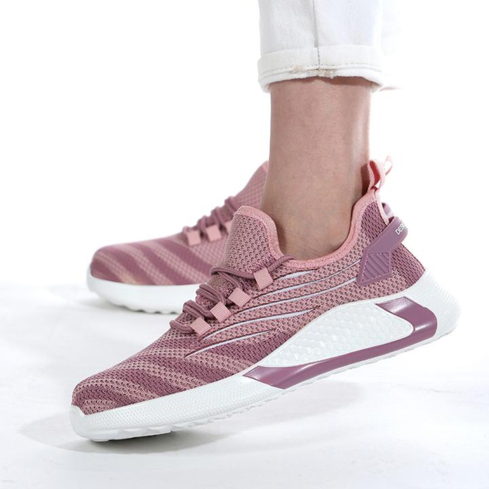 Damskie Sportowe Buty Do Biegania – Oddychające Treningowe Sneakersy Z Siatki