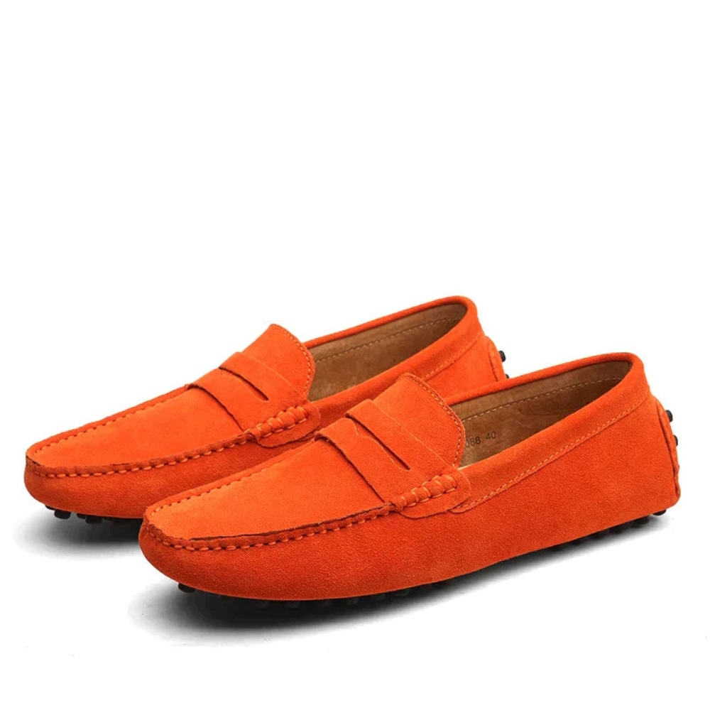 Stylowe męskie loafersy – nowoczesne slip-on codzienne noszenie