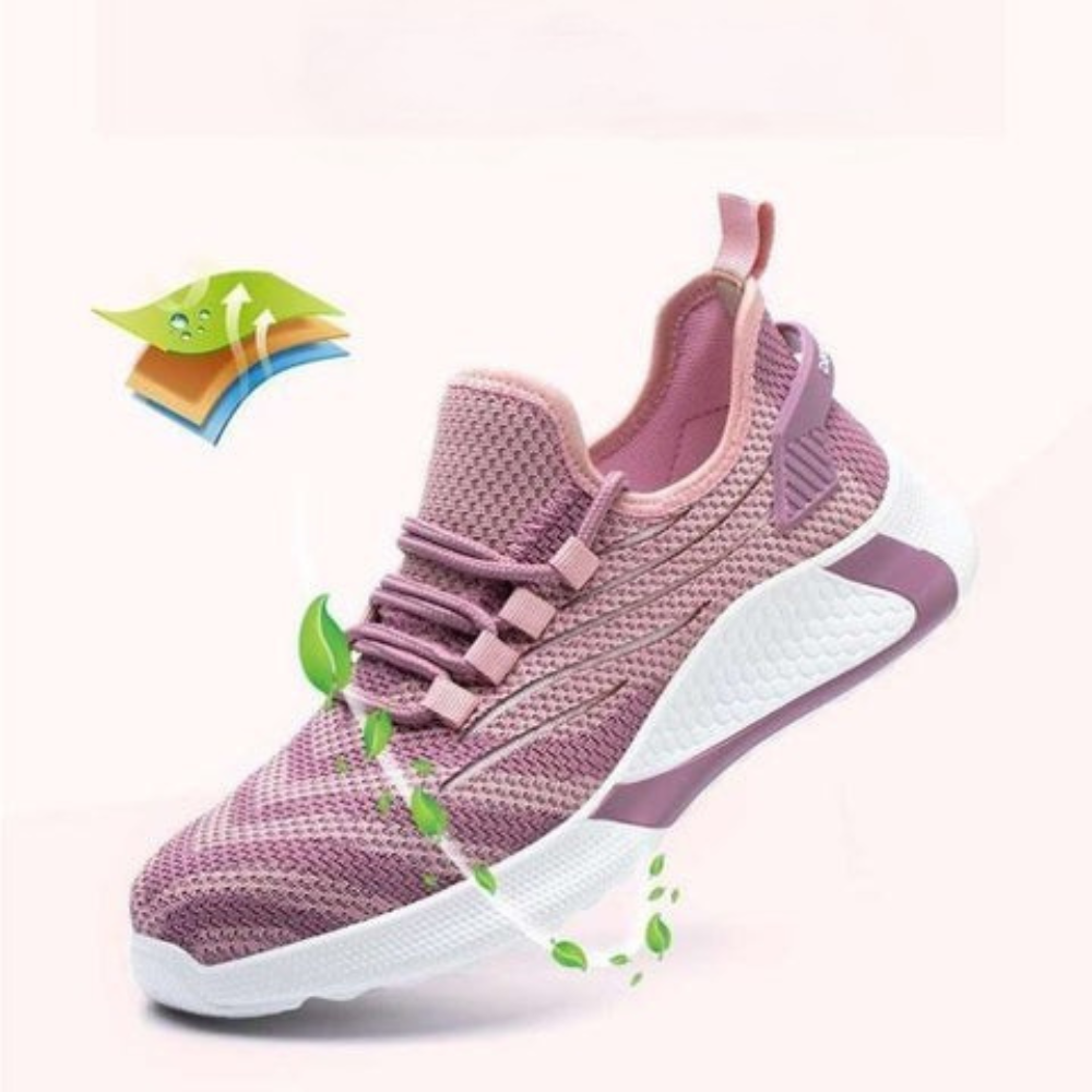 Damskie Sportowe Buty Do Biegania – Oddychające Treningowe Sneakersy Z Siatki