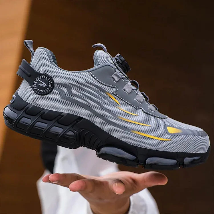 Buty ochronne ze stalowymi noskami, antypoślizgowa podeszwa, sportowe buty robocze
