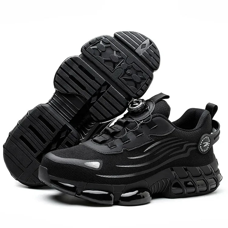 Buty ochronne ze stalowymi noskami, antypoślizgowa podeszwa, sportowe buty robocze