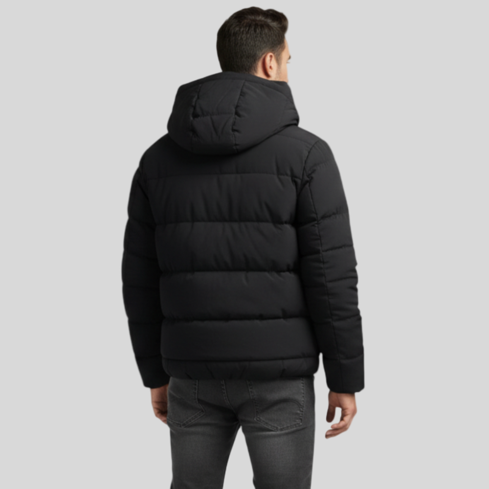 Lekki Płaszcz Puchowy dla Mężczyzn – Styl Casual