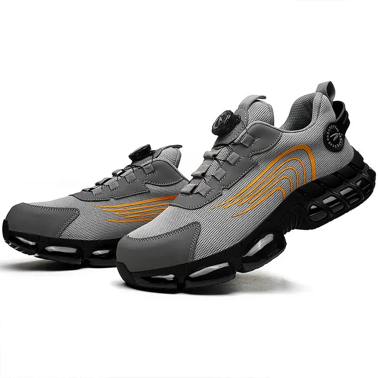 Buty ochronne ze stalowymi noskami, antypoślizgowa podeszwa, sportowe buty robocze
