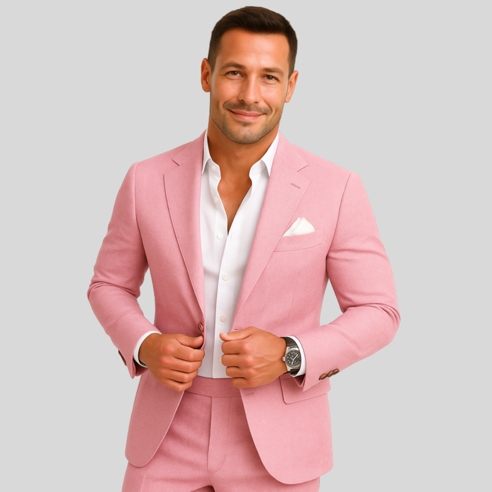 Męski Garnitur Slim Fit – Profesjonalny Styl