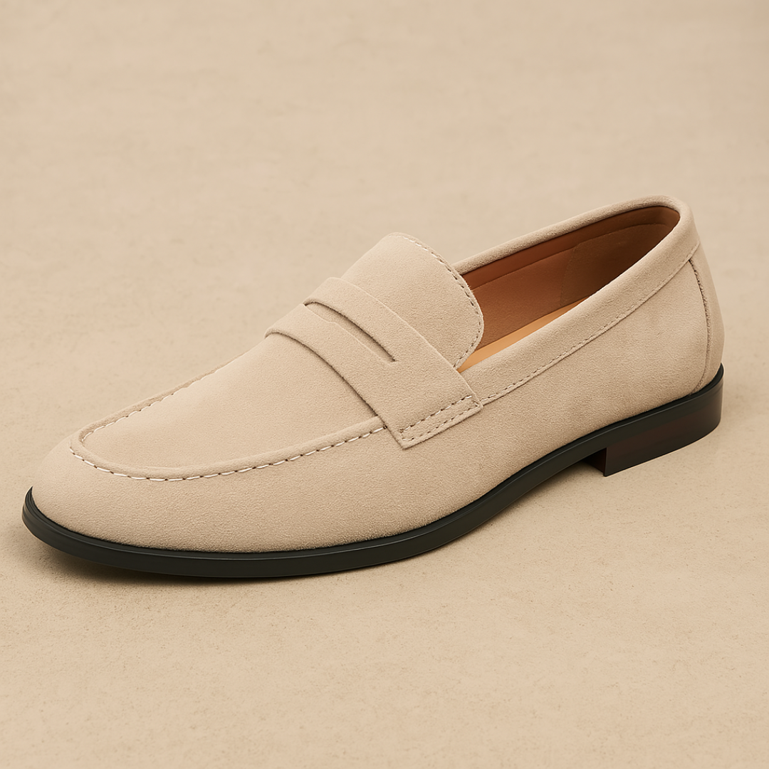 Vemiera | Zamszowe mokasyny penny loafer — klasyczne dziedzictwo i nowoczesny styl