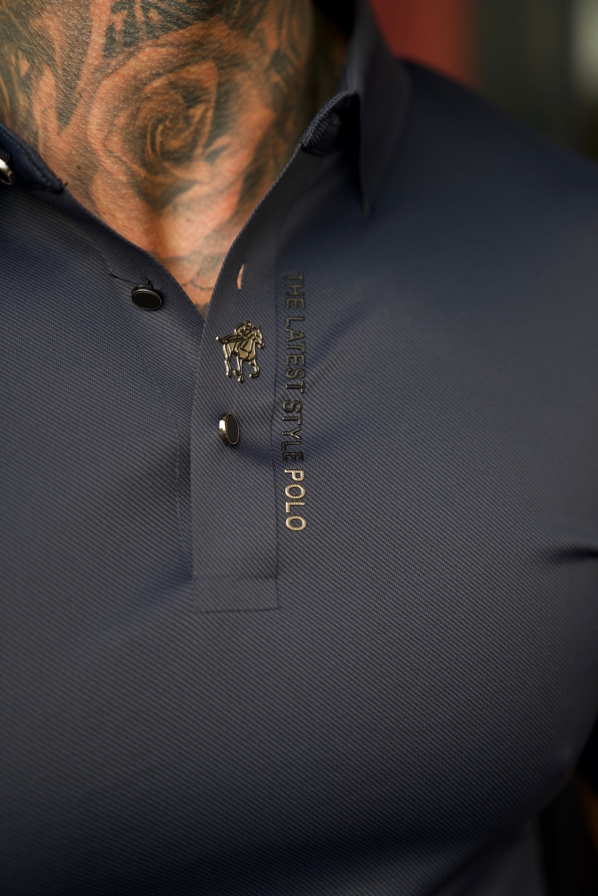 Bezzmarszczkowa koszulka polo Muscle Fit