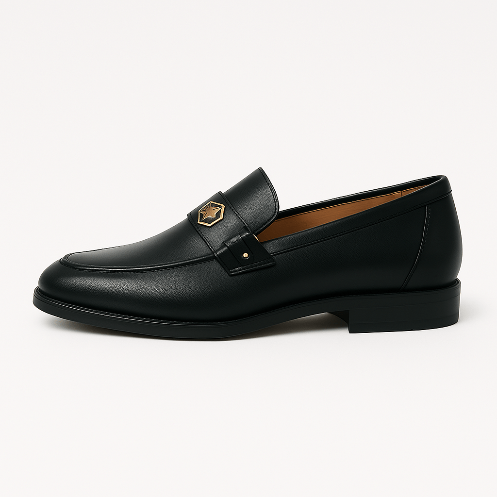 Eleganckie skórzane loafersy Clean Cut