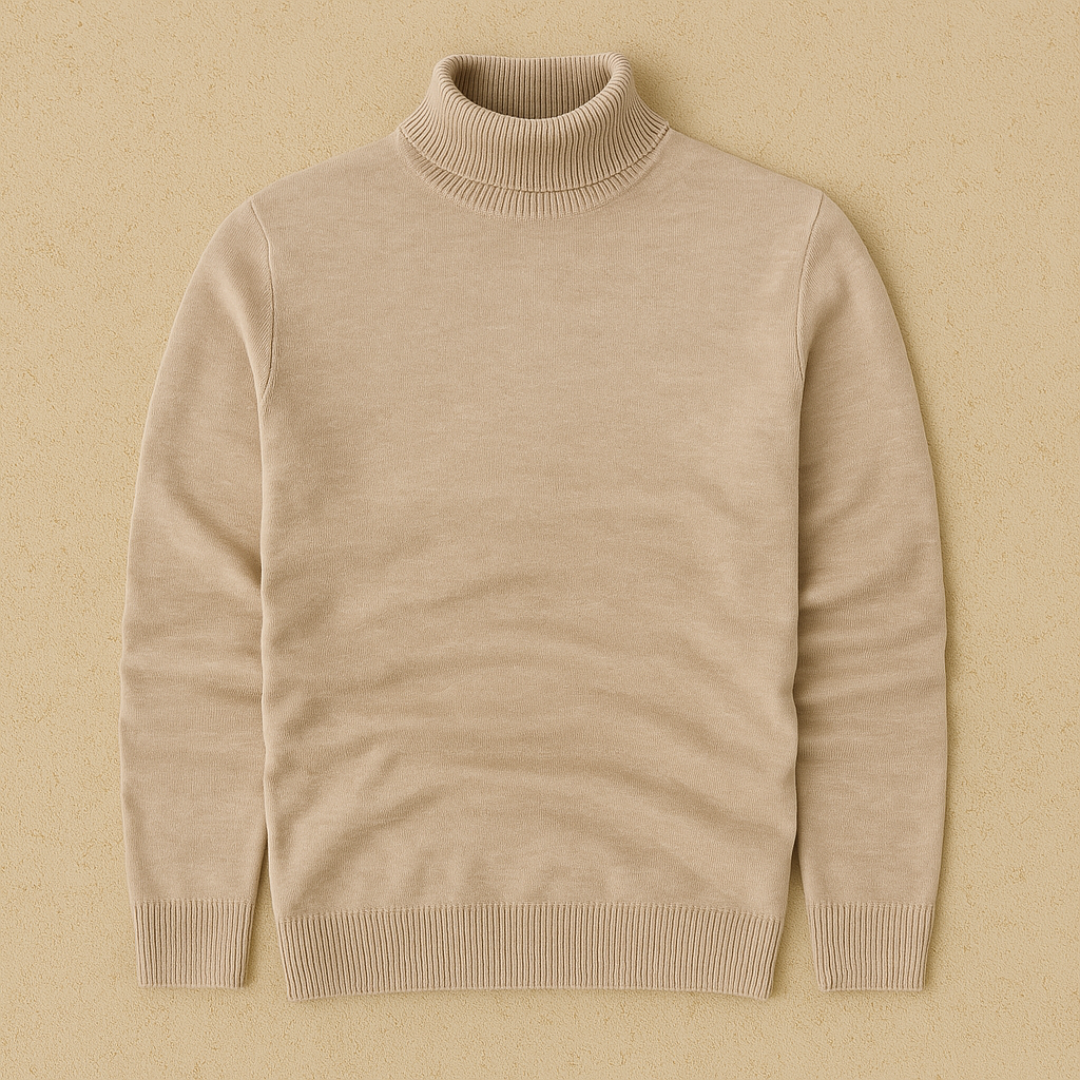 Vemiera | Elegancki sweter z wysokim golfem