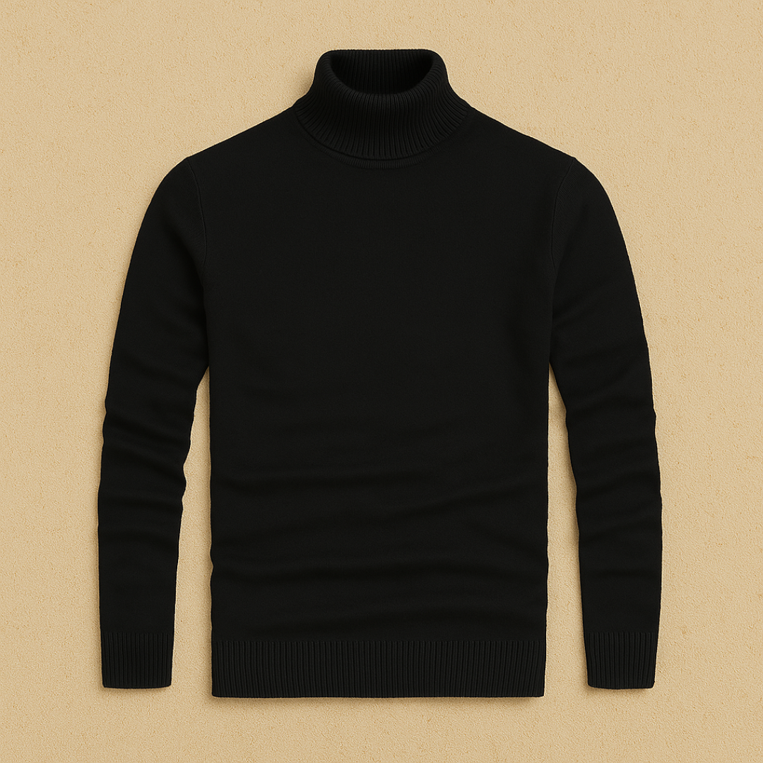 Vemiera | Elegancki sweter z wysokim golfem