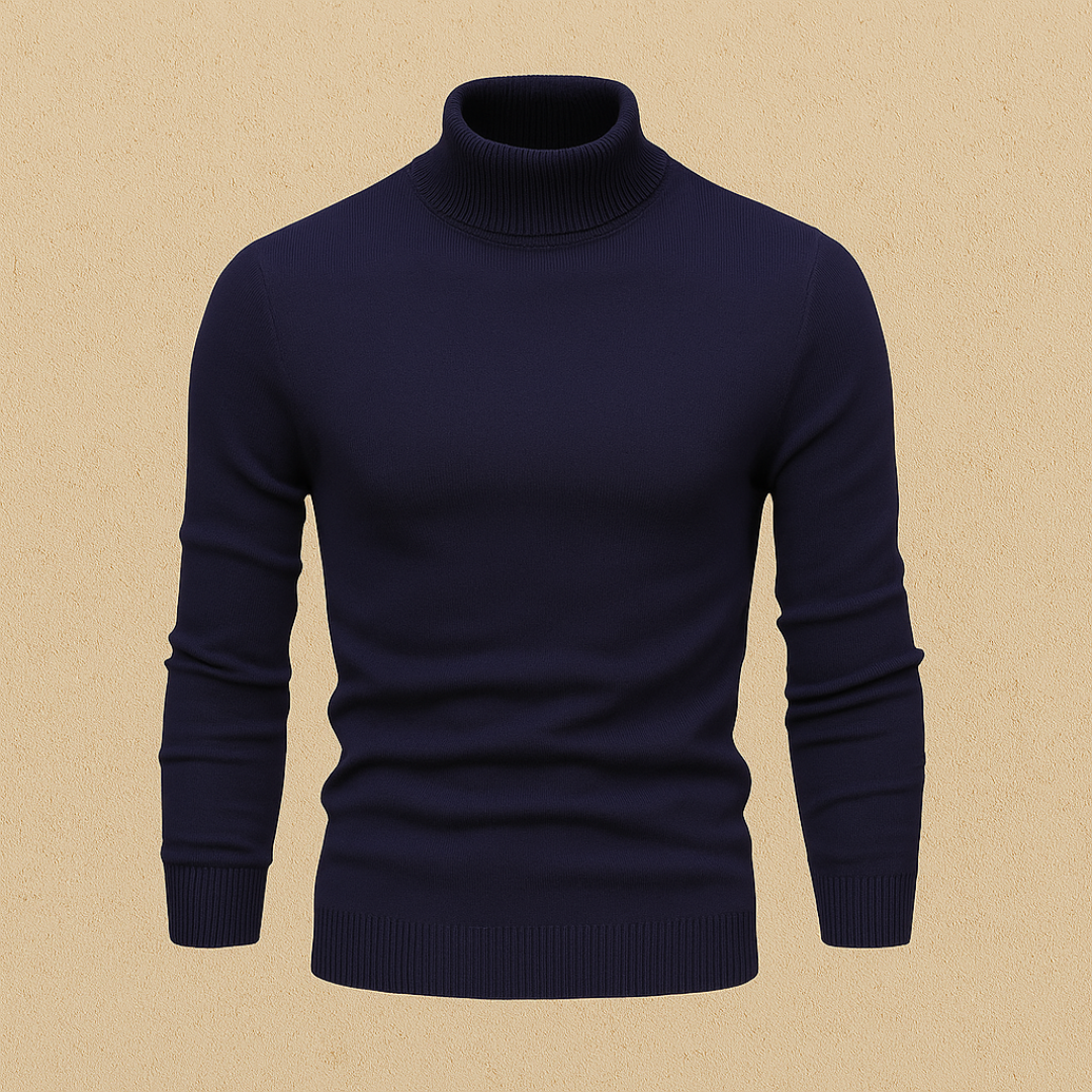 Vemiera | Elegancki sweter z wysokim golfem