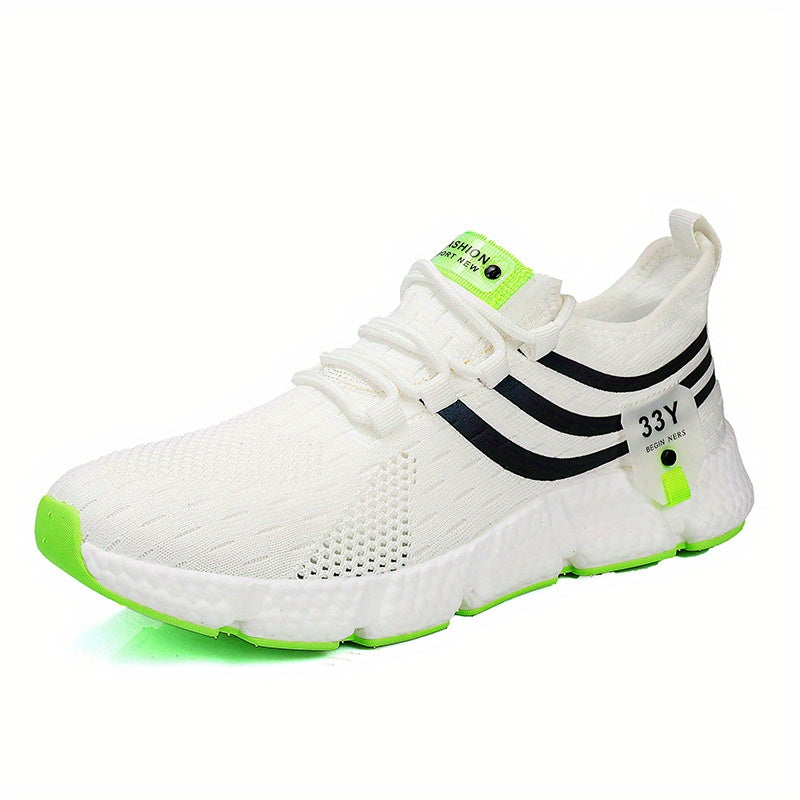 Męskie buty sportowe – ultralekkie i oddychające, podeszwa Popcorn TPR, na siłownię i bieganie, na każdą porę roku