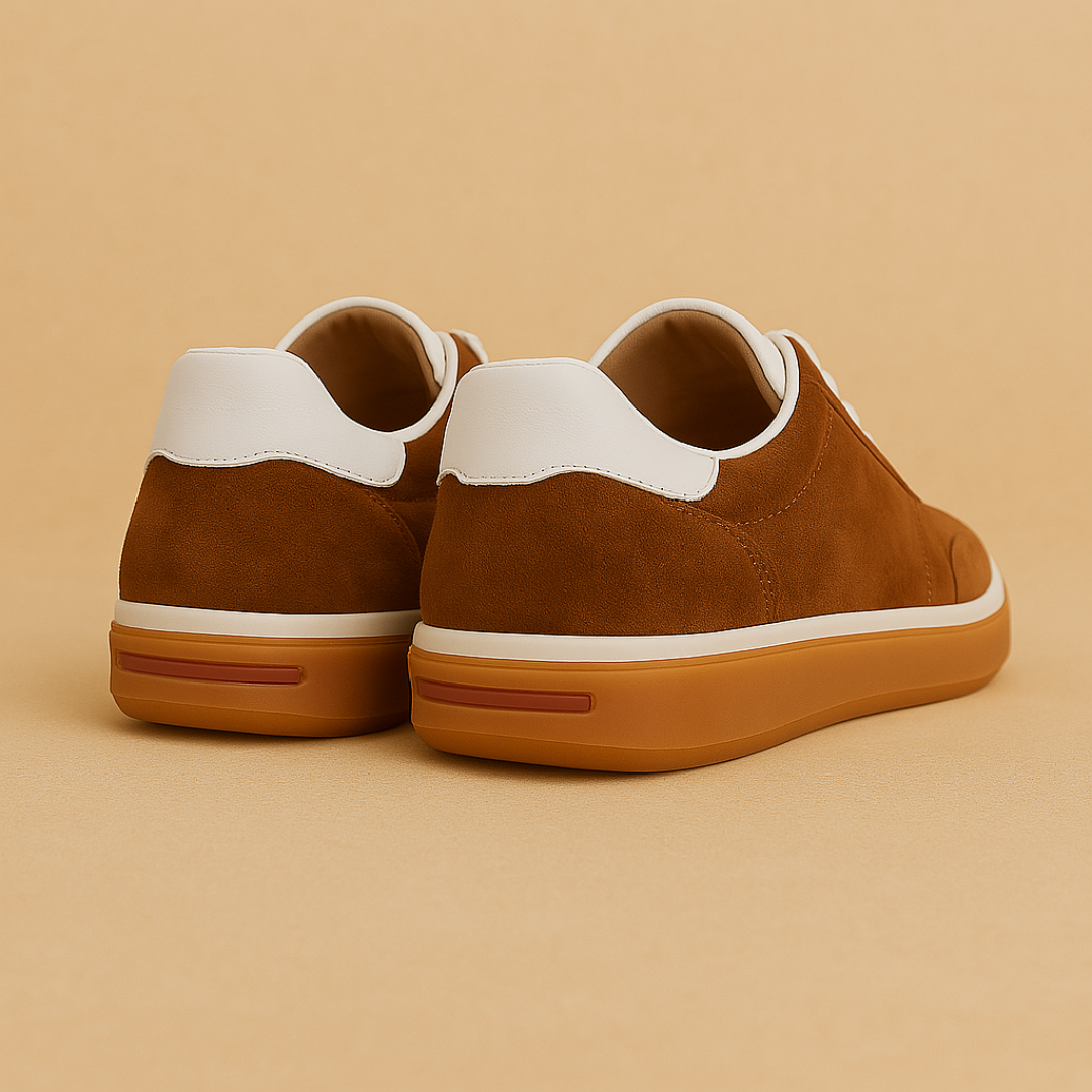 Vemiera | Eleganckie zamszowe sneakersy casualowe dla mężczyzn