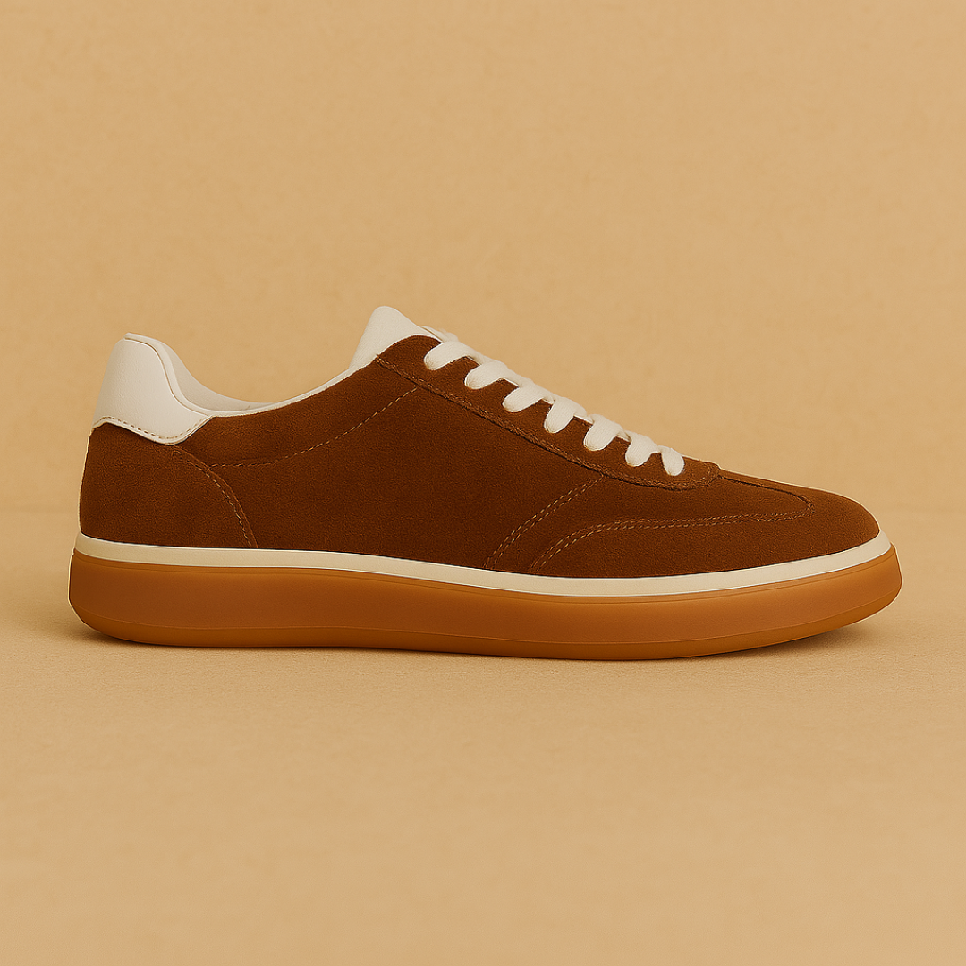 Vemiera | Eleganckie zamszowe sneakersy casualowe dla mężczyzn