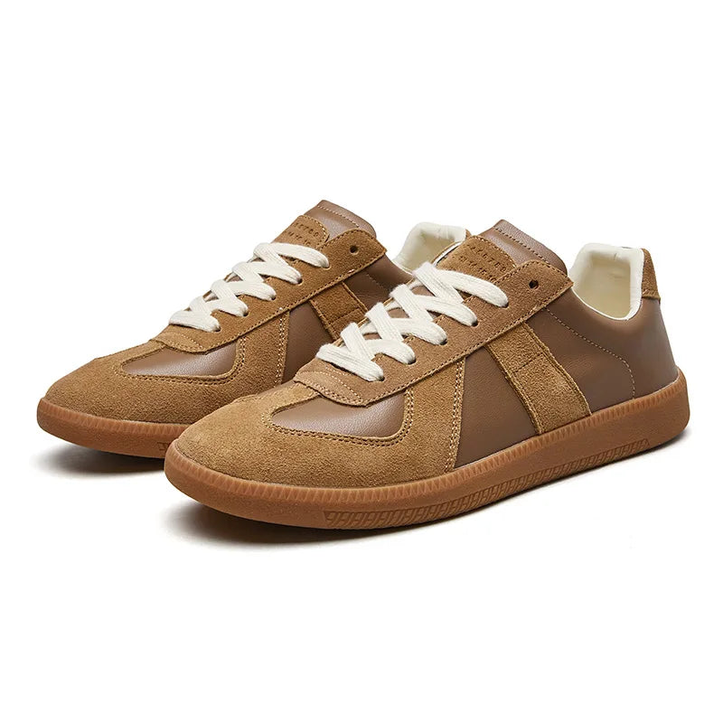 Vemiera | Retro trampki z grubą podeszwą w stylu vintage