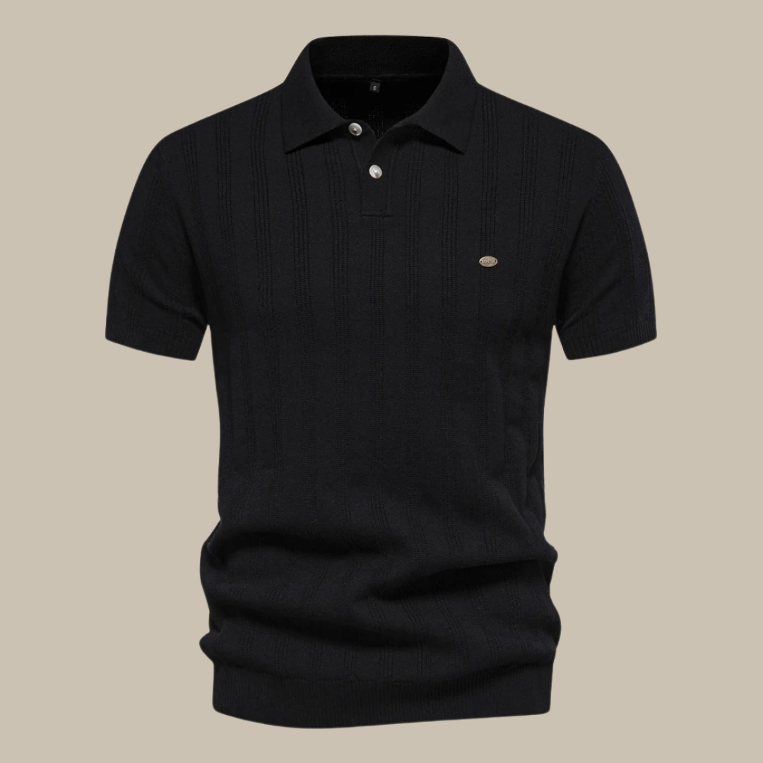 Męskie klasyczne polo w paski