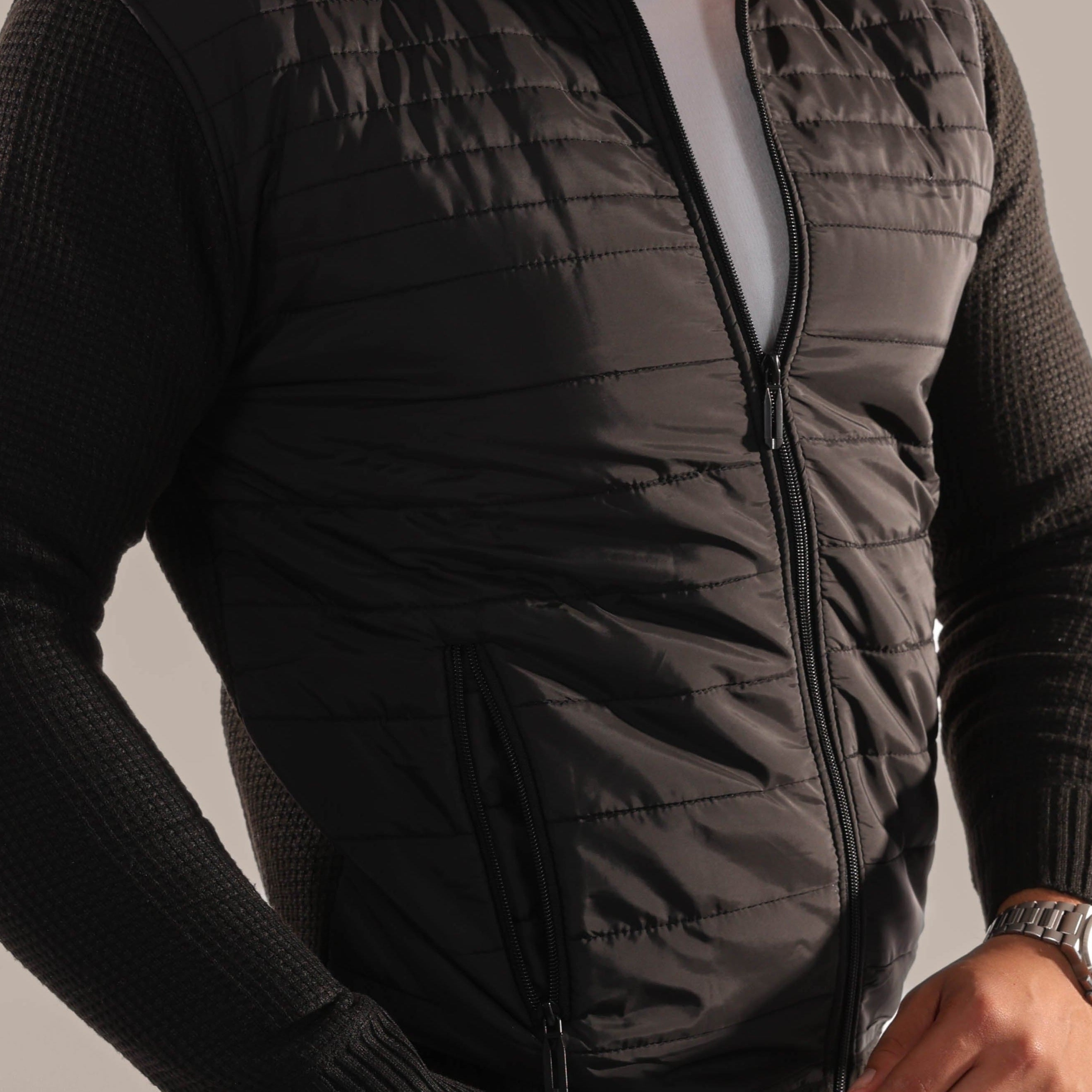 Męska kurtka bomber Old Money 2025