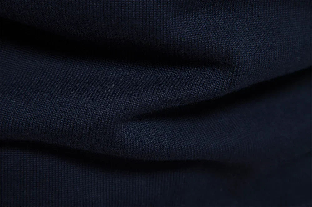 Sweter Męski z Półzamkiem