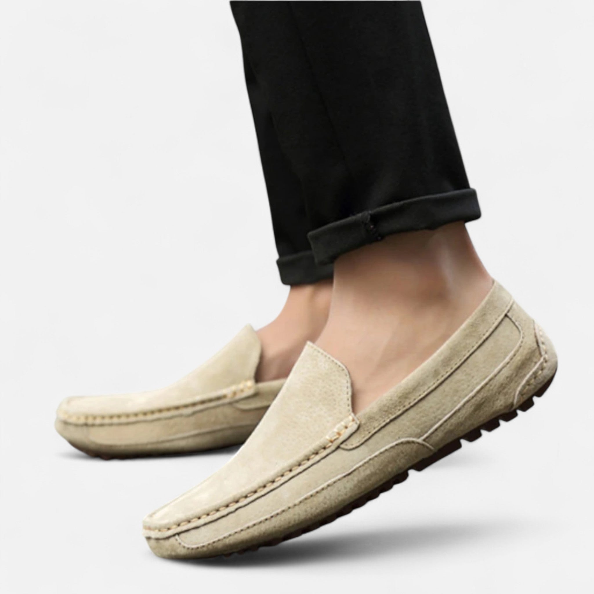 Męskie Casual Wsuwane Mokasyny – Wygodne Buty