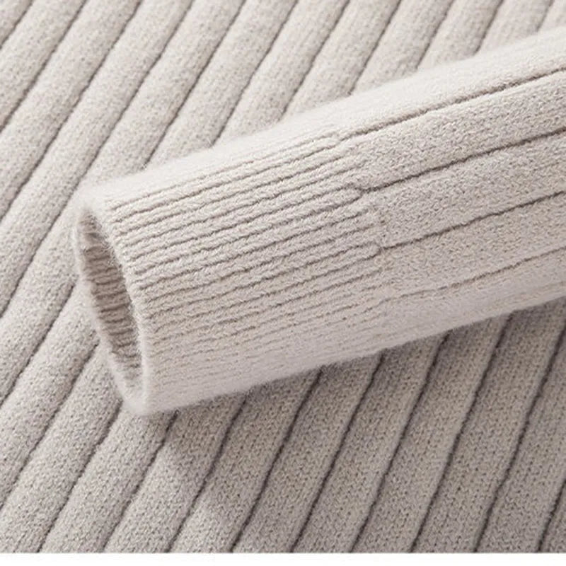 Sweter Męski z Półzamkiem