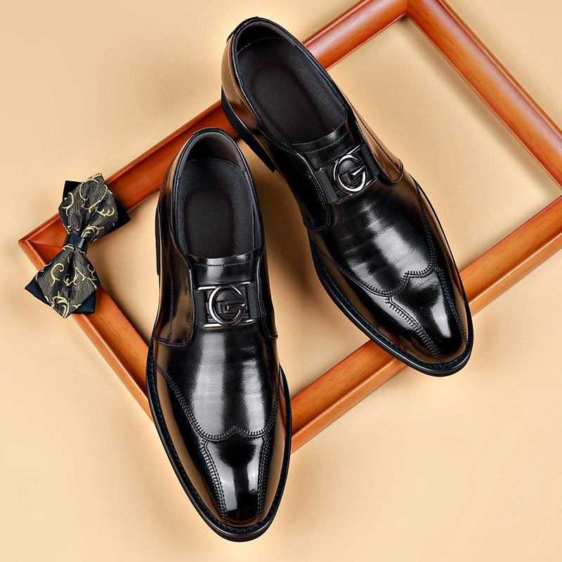 Vemiera | Giovanni Ręcznie wykonane skórzane buty dla ponadczasowej elegancji