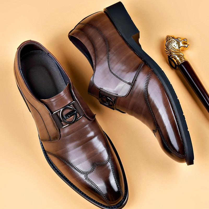 Vemiera | Giovanni Ręcznie wykonane skórzane buty dla ponadczasowej elegancji
