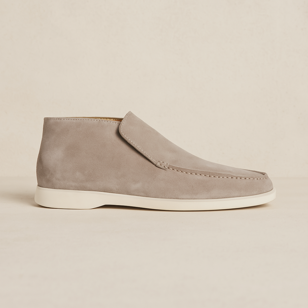 Vemiera | Eleganckie zamszowe loafersy mid-top dla mężczyzn