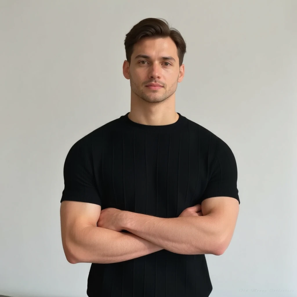 Vemiera | T-shirt prążkowany | Styl i wygoda na co dzień