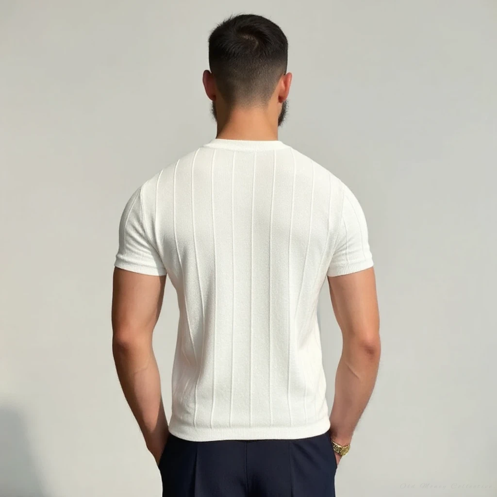Vemiera | T-shirt prążkowany | Styl i wygoda na co dzień