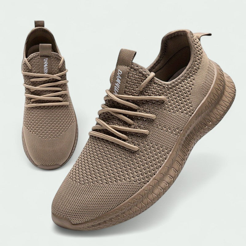 Męskie dziane wygodne sneakersy – oddychająca cholewka i elastyczna podeszwa